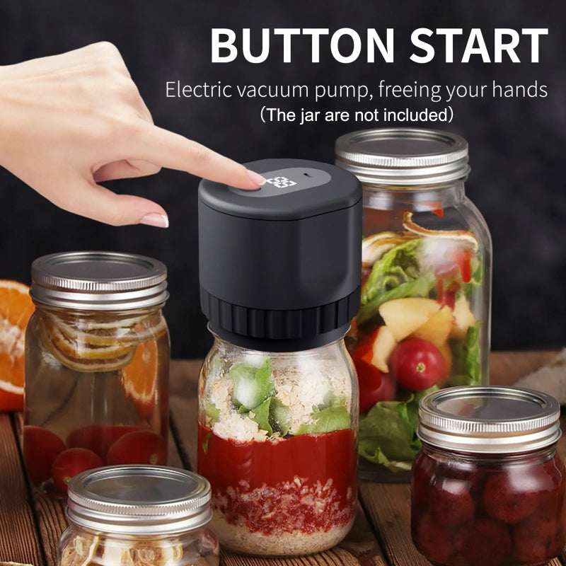 PowerSeal - Electric Mason Jar Vacuum Sealer