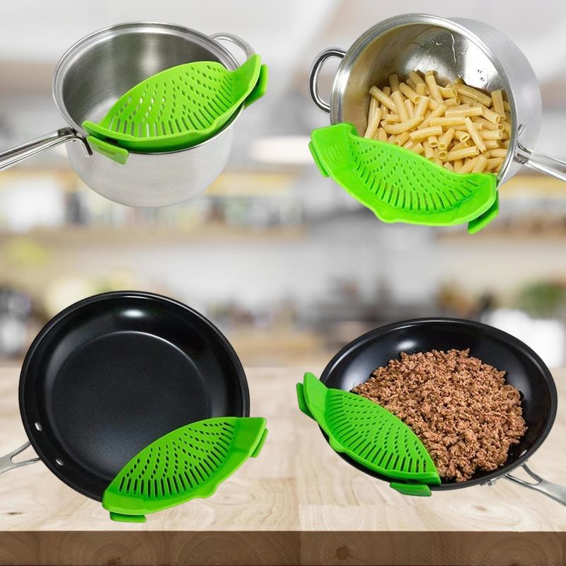 ClipDrain - Universal Clippable Colander - Panarj