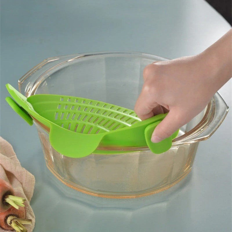 ClipDrain - Universal Clippable Colander - Panarj